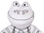 PINCELLO PELUCHE COLOREAR RANA Blanc-Noir