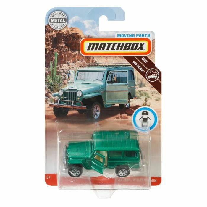 Matchbox Véhicules à Pièces Mobiles - Assortiment de 6 Petites Voitures