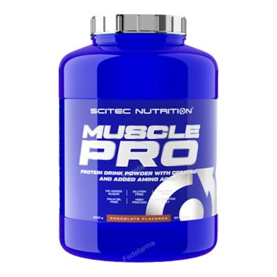 Scitec Nutrition Muscle Pro 2500G Choco - Complément alimentaire protéiné au chocolat Scitec Nutrition Muscle Pro 2500G Choco - Complément alimentaire protéiné au chocolat