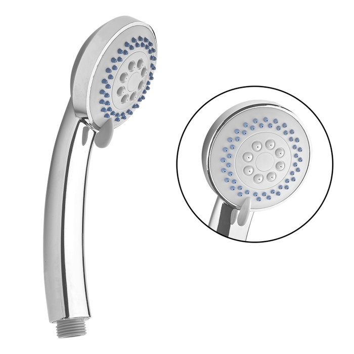 MAURER Pommeau de douche Rose 3 positions chromé