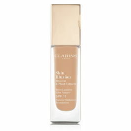 Clarins Fond de Teint Liquide Skin Illusion Correction des Couleurs 110 Miel SPF 15 15 ml - Testeur