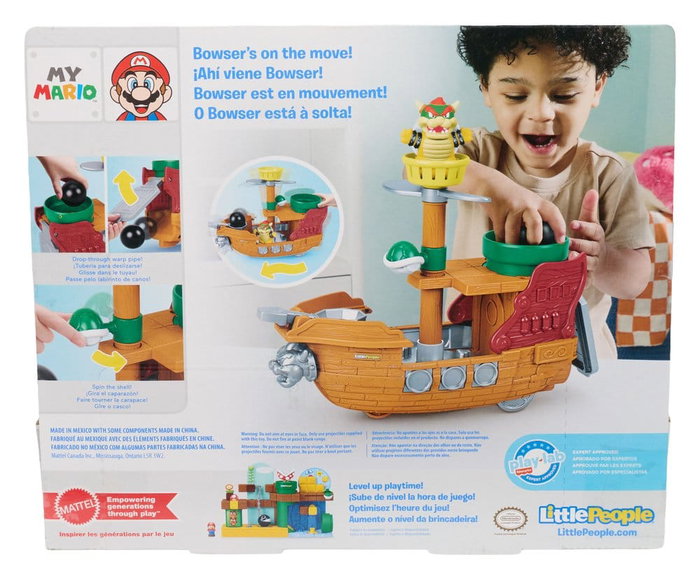 Little People Vaisseau de Bowser Super Mario Little People Vaisseau de Bowser Super Mario