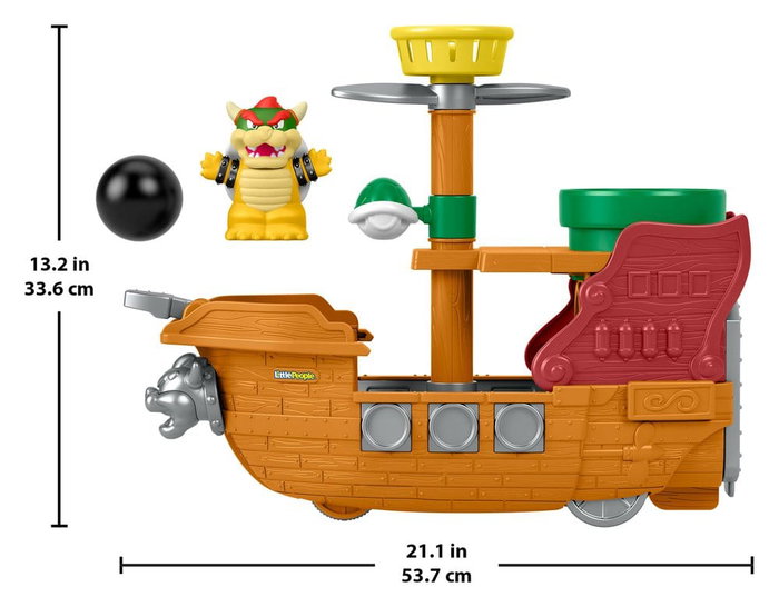 Little People Vaisseau de Bowser Super Mario Little People Vaisseau de Bowser Super Mario