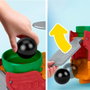 Fisher-Price Little People Barque de Bowsers Super Mario - Jouet à pousser avec canon à boulets et figurine - Pour enfants dès 12 mois