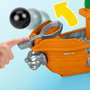 Fisher-Price Little People Barque de Bowsers Super Mario - Jouet à pousser avec canon à boulets et figurine - Pour enfants dès 12 mois