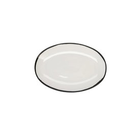 Ariane Plat Ovale Porcelaine Vital Filo 26 cm Blanc Brillant Renforcé