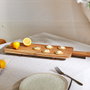 Home Deco Factory Planche de présentation en acacia 60 cm avec pieds