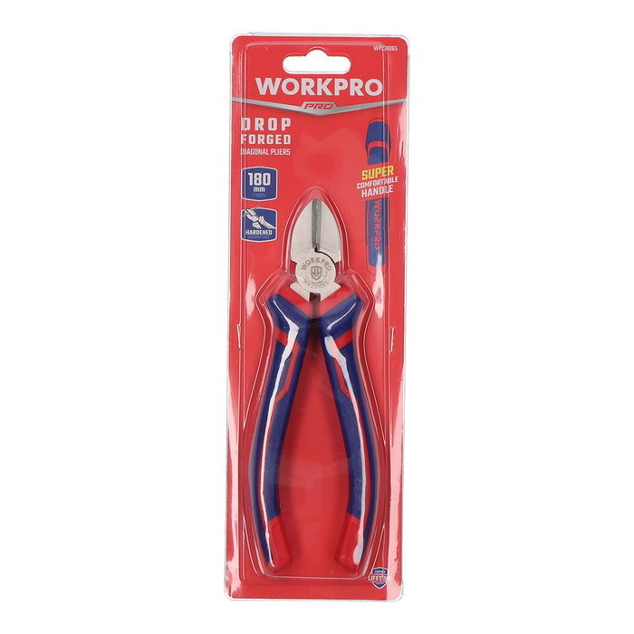 Pince coupante diagonale Workpro 7" 18 cm