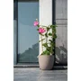 Garden Id Pot de fleurs Phoenix Anthracite 38 x 34 cm 100% Recyclé Résistant au Gel et UV pour Extérieur Jardin Balcon