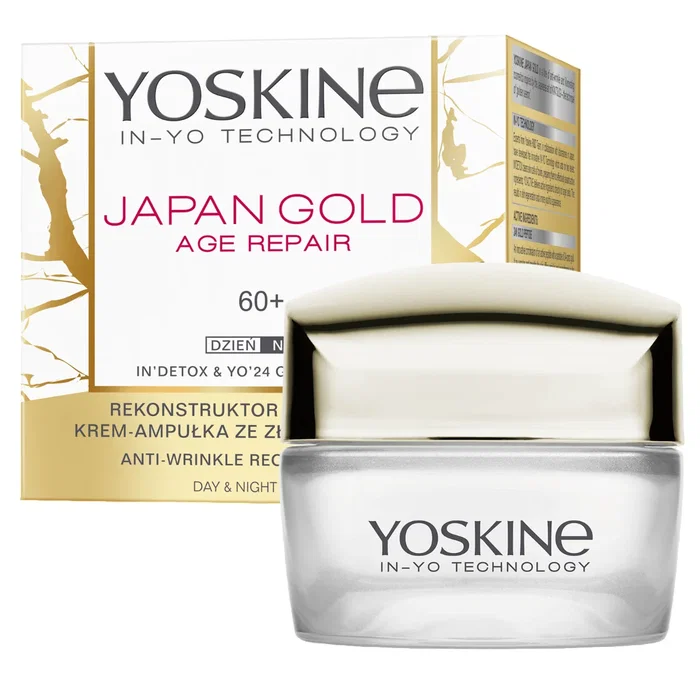 Yoskine Japan Gold 60+ Crème de Réparation Jour & Nuit 50 ml