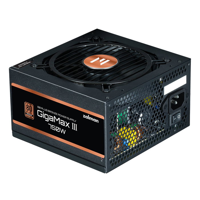 Bloc d’Alimentation Zalman GigaMax III ATX 750 W 80 Plus Bronze