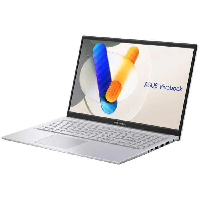 ASUS VivoBook 15 X1504VA-BQ3994 PC Portable 15.6" IPS FHD - Intel Core 5 120U, RAM 16 Go DDR4, SSD 512 Go, Wi-Fi 6, Clavier AZERTY, Sans Système d'exploitation, Cool Silver ASUS VivoBook 15 X1504VA-BQ3994 PC Portable 15.6" IPS FHD - Intel Core 5 120U, RAM 16 Go DDR4, SSD 512 Go, Wi-Fi 6, Clavier AZERTY, Sans Système d'exploitation, Cool Silver