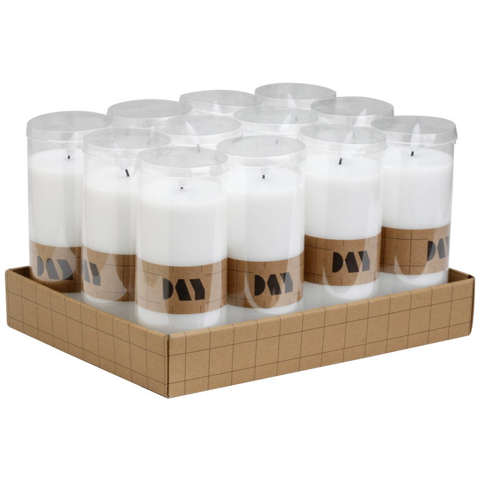 Day Bougie LED 3D Lumière Blanche Chaude