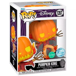 FUNKO Figura POP Disney Pesadilla antes de Navidad Pumpkin King Exclusive