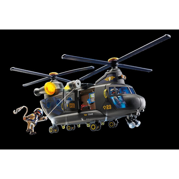 Playmobil Hélicoptère de transport des forces spéciales 71149