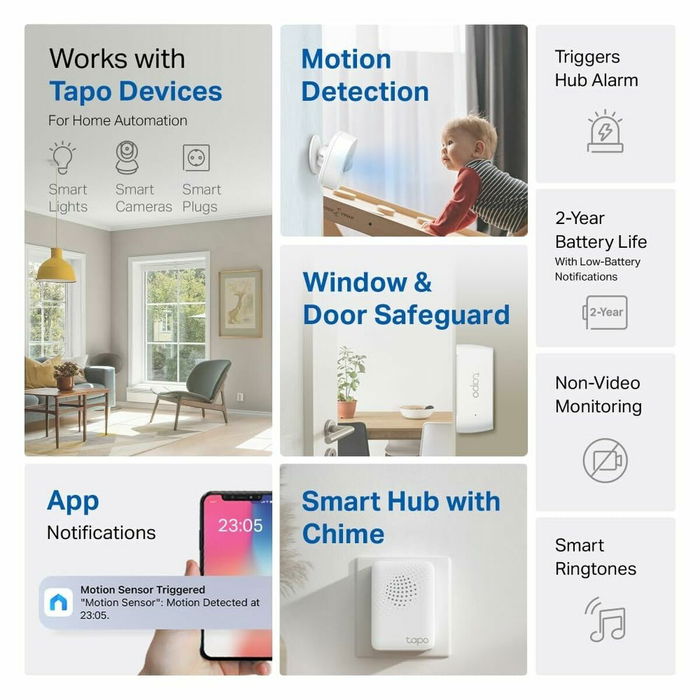 Système d´alarme TP-Link TAPO T30 KIT