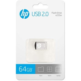 HP V222W 64Go Clé USB 2.0 Argent