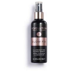Revolution Make Up Glow Fix Spray Fixateur Éclairant, Fixation et Éclat pour Maquillage, 100 ml, Vegan et Cruelty Free, Pour Tous Types de Peau
