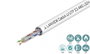 Lanview Câble Ethernet Cat6a U/UTP 500 mètres, 23 AWG, Blanc, LSZH, pour Réseau Haute Performance