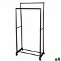 Porte-manteau Max Home Acier Plastique 75 x 157 x 40 cm (4 Unités)