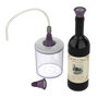Magic Vac ACO1182 Jeu de 3 Récipients Hermétiques pour Conservation sous Vide - 0.75L, 1.5L, 3L - Transparents avec Couvercle pour Aliments, Liquides et Bouteilles