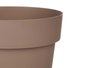 Ibergarden Pot en plastique marron 18 cm de diamètre x 17 cm de hauteur, 2,5 L (Set de 12)