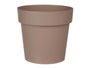 Ibergarden Pot en plastique marron 18 cm de diamètre x 17 cm de hauteur, 2,5 L (Set de 12)