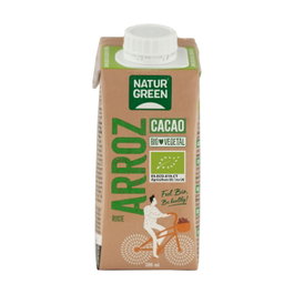 NaturGreen Boisson de riz et cacao Bio 200 ml