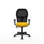 PIQUERAS Y CRESPO Chaise de Bureau Alocén Jaune