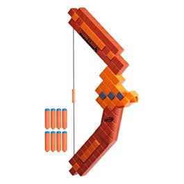 Nerf Minecraft Arc lance-fléchettes avec 8 fléchettes N1