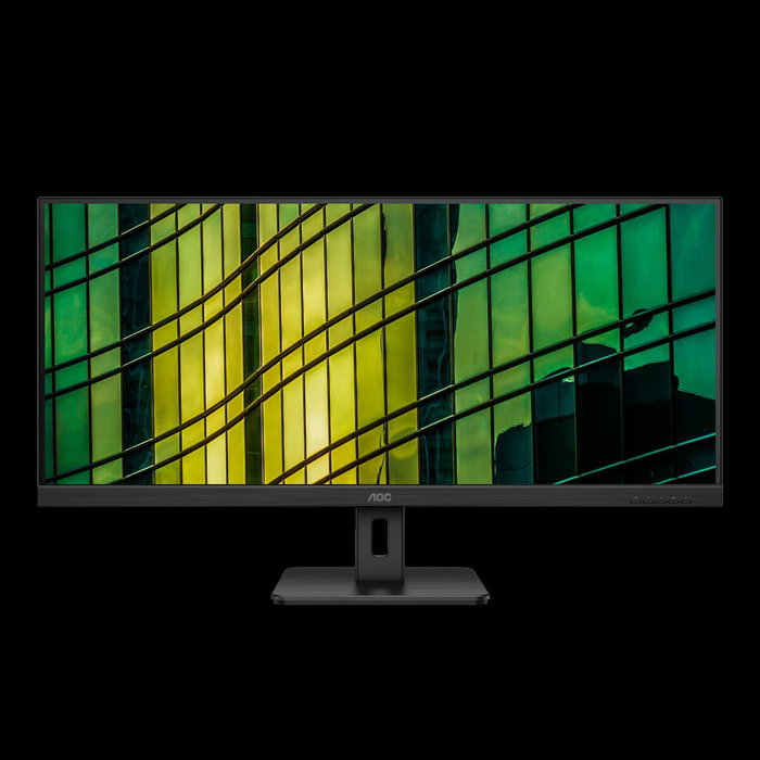 AOC Moniteur U34E2M - Écran incurvé 34 pouces WQHD (3440x1440), 100 Hz, 1 ms MPRT, VA, AMD FreeSync, 2x HDMI 2.0, DisplayPort, USB-C, Noir