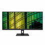 AOC Moniteur U34E2M - Écran incurvé 34 pouces WQHD (3440x1440), 100 Hz, 1 ms MPRT, VA, AMD FreeSync, 2x HDMI 2.0, DisplayPort, USB-C, Noir