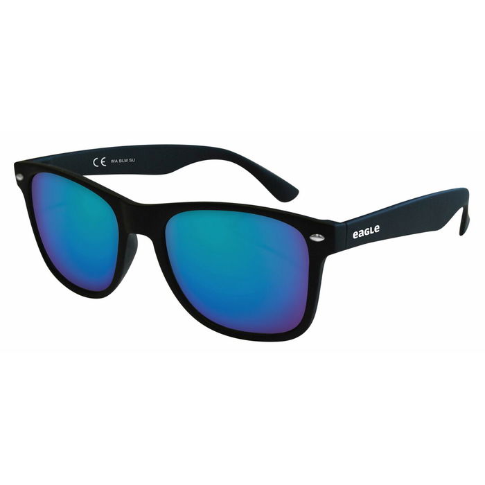 Lunettes de soleil Unisexe Eagle WAVE Noir Miroir