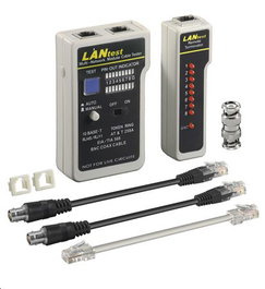 MicroConnect Testeur de câbles RJ-11/12/45, CAT 5/6 avec indicateurs LED