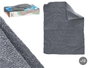 Arte Regal Set de 12 Chiffons Microfibre Gris 30x23 cm (Set de 12)