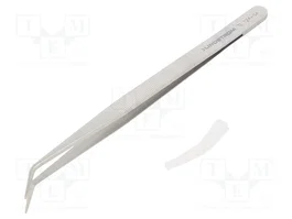 LINDSTRÖM Pince à épiler courbée 150mm