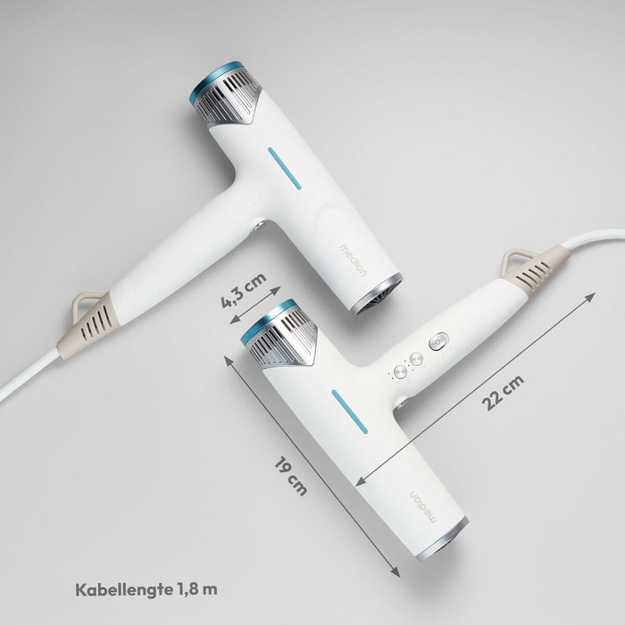 Medion MEDION LIFE HD2 Sèche-cheveux Blanc 1500 W Medion MEDION LIFE HD2 Sèche-cheveux Blanc 1500 W