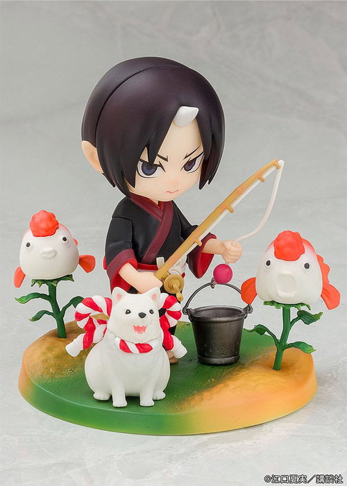 Hozuki no Reitetsu statuette PVC Hakotoniwa Hozuki & Shiro 11 cm Hozuki no Reitetsu statuette PVC Hakotoniwa Hozuki & Shiro 11 cm