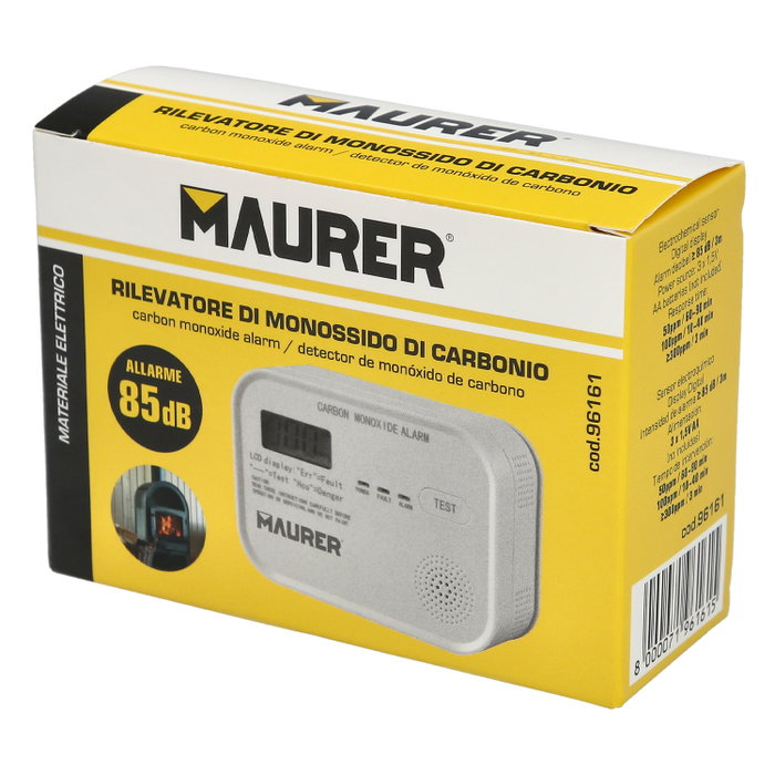 MAURER Détecteur de CO2 MAURER Détecteur de CO2