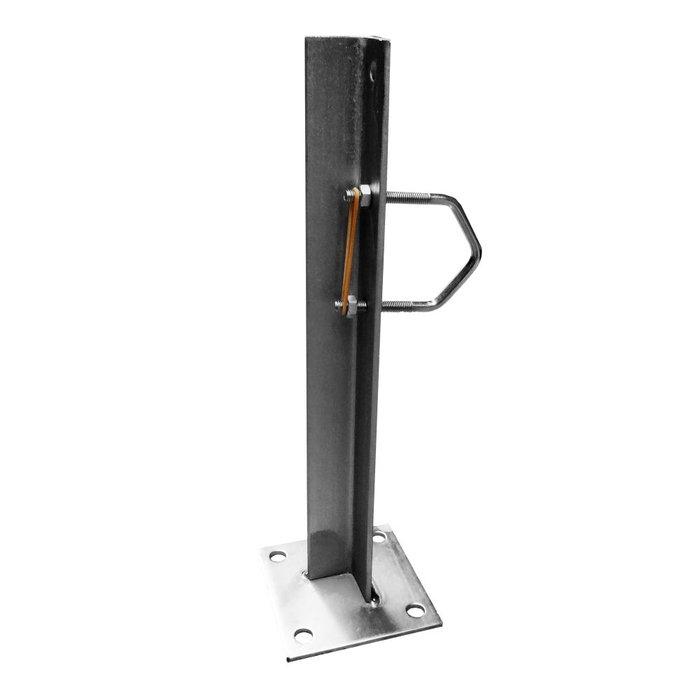 Televes Support mural pour mât en L 300 mm - Acier galvanisé pour antenne extérieure Televes Support mural pour mât en L 300 mm - Acier galvanisé pour antenne extérieure