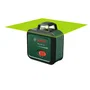 Bosch PLL 360-1 G - Niveau laser rotatif 360° à ligne verte, précision +/- 0,4 mm/m, portée 30 m, batterie Li-ion rechargeable USB-C, avec housse et manuel