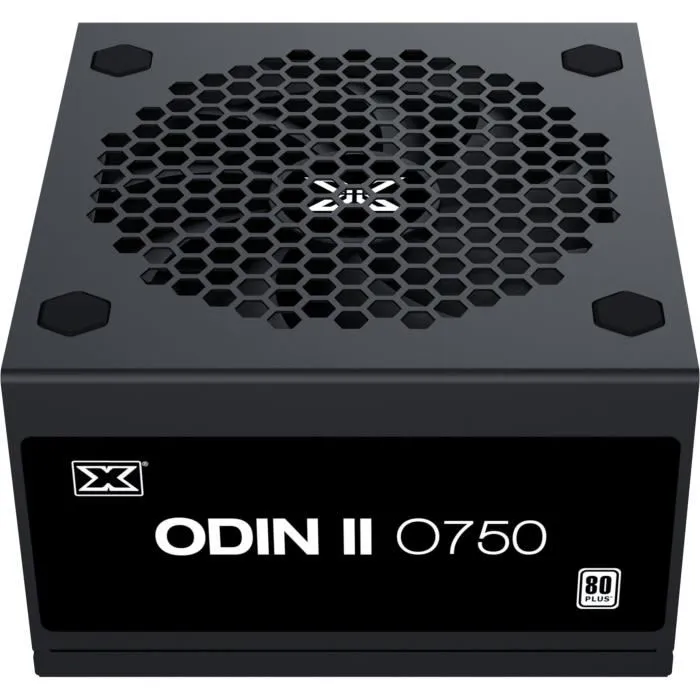 Xigmatek Odin II O750 - Alimentation PC 750W 80Plus - Non modulaire - Ventilateur 120mm - Noir