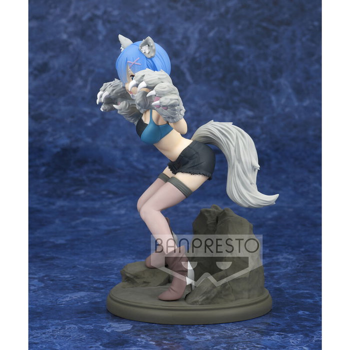 BANPRESTO Figurine Monster Motions Ram Espresto de Re:Zero Starting Life in Another World - 18 cm - +15 ans