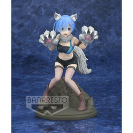 BANPRESTO Figura Ram Monster Motions Re:Zero Starting Life in Another World 18cm