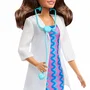 Barbie JKF76 Poupée Barbie Docteure - Série Barbie Careers avec tenue et stéthoscope pour jeu d'imagination, enfants 3 ans et plus