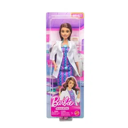 Barbie JKF76 Poupée Barbie Docteure - Série Barbie Careers avec tenue et stéthoscope pour jeu d'imagination, enfants 3 ans et plus