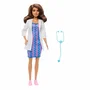 Barbie JKF76 Poupée Barbie Docteure - Série Barbie Careers avec tenue et stéthoscope pour jeu d'imagination, enfants 3 ans et plus