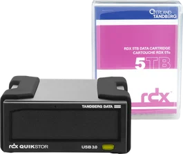 Tandberg Data Kit Unité Externe RDX 5 To Noir USB 3.0 (8882-RDX)