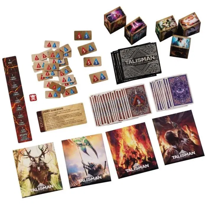 Hasbro Gaming - Talisman Alliances : L'appel du destin - Extension de jeu de société fantastique coopératif - À partir de 12 ans, 2 à 6 joueurs - Compatible Talisman 5e édition