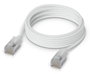 Ubiquiti Premium Câble de patch Cat 6A RJ45/RJ45 10 GbE, 2 m, blanc translucide tressé